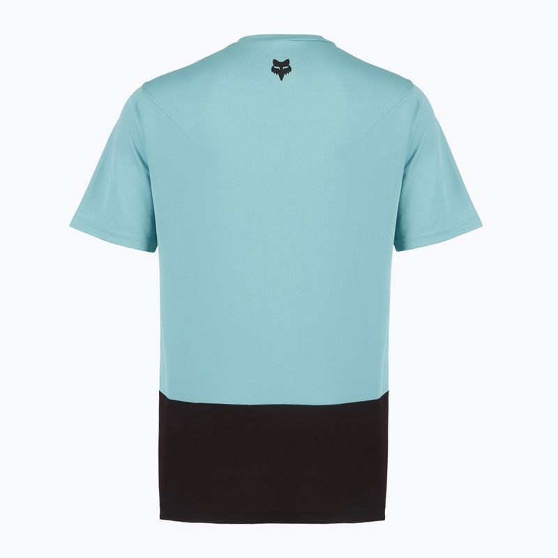 Koszulka rowerowa męska Fox Racing Ranger Wordmark vintage wash blue 2