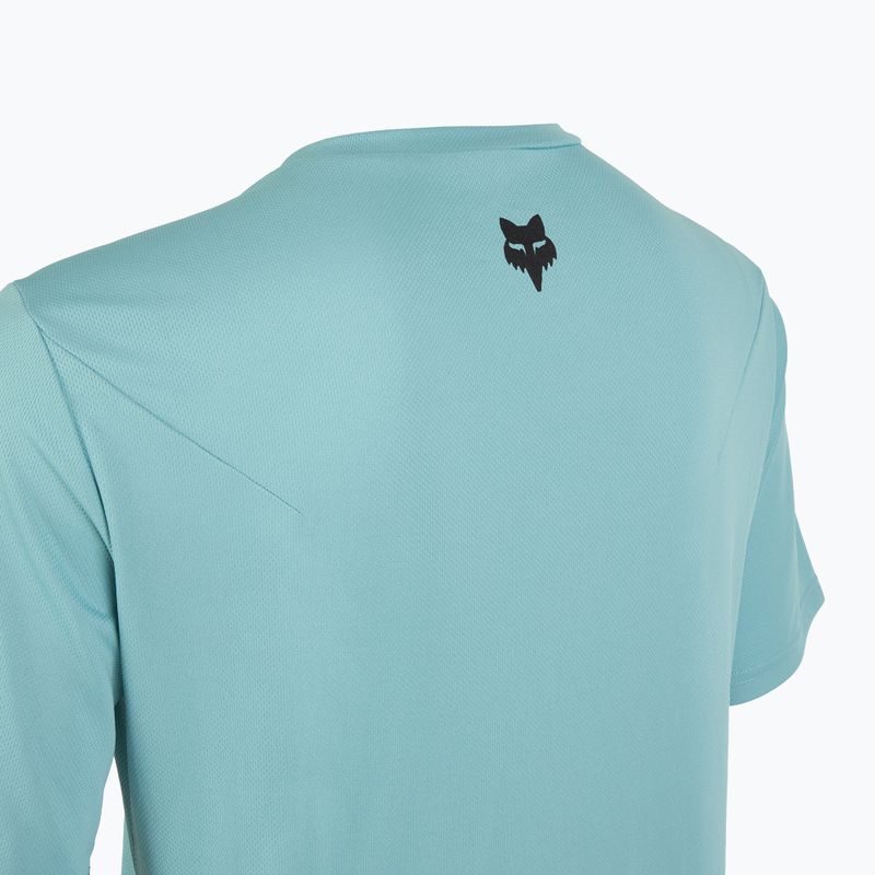 Koszulka rowerowa męska Fox Racing Ranger Wordmark vintage wash blue 4