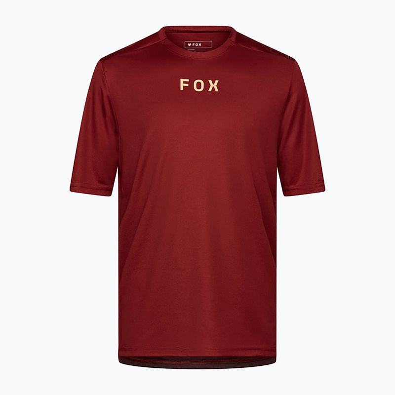 Koszulka rowerowa męska Fox Racing Ranger Wordmark rust brown 5