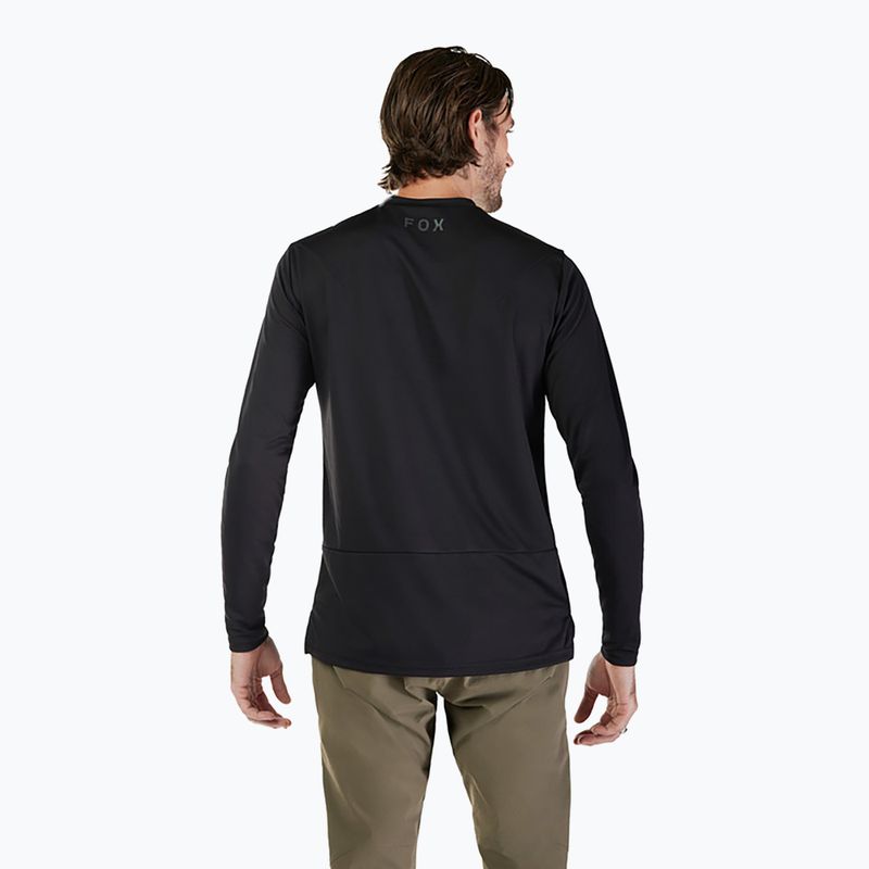 Longsleeve rowerowy męski Fox Racing Ranger Fox Head black 2