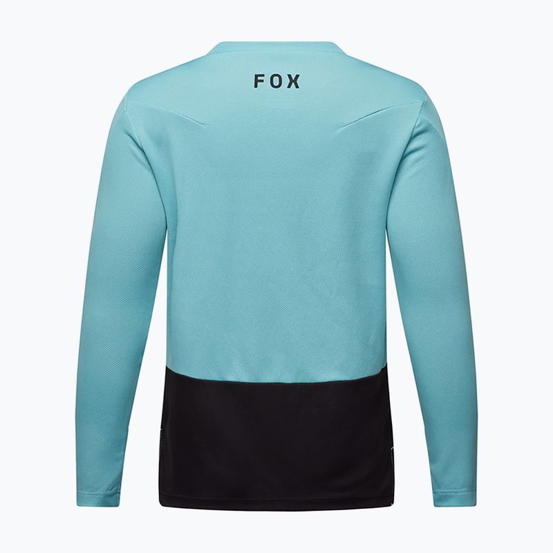 Longsleeve rowerowy dziecięcy Fox Racing Ranger Fox Head Jr vintage wash blue 2