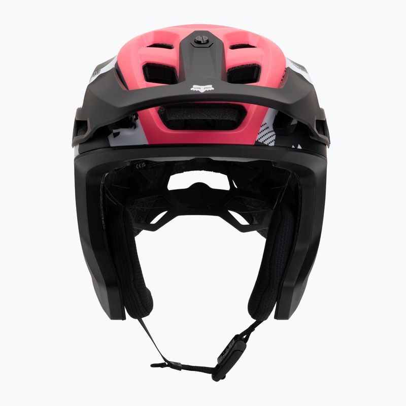 Kask rowerowy Fox Racing Dropframe Pro Digi Image black/white 2
