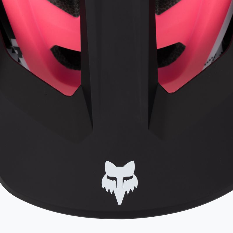 Kask rowerowy Fox Racing Dropframe Pro Digi Image black/white 7