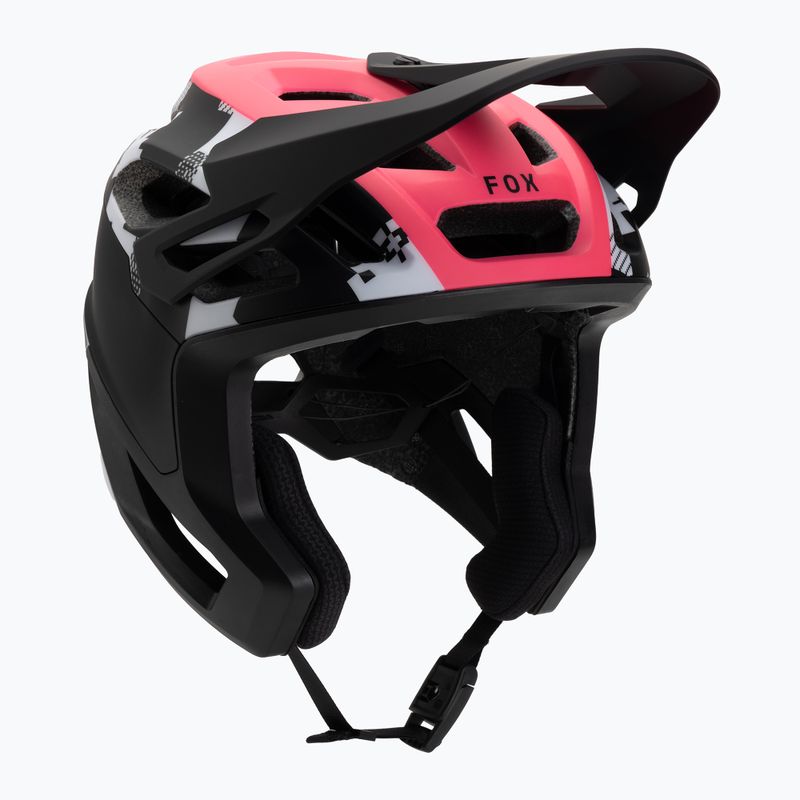 Kask rowerowy Fox Racing Dropframe Pro Digi Image black/white 8