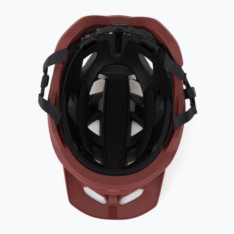 Kask rowerowy Fox Racing Speedframe Solid rust 5