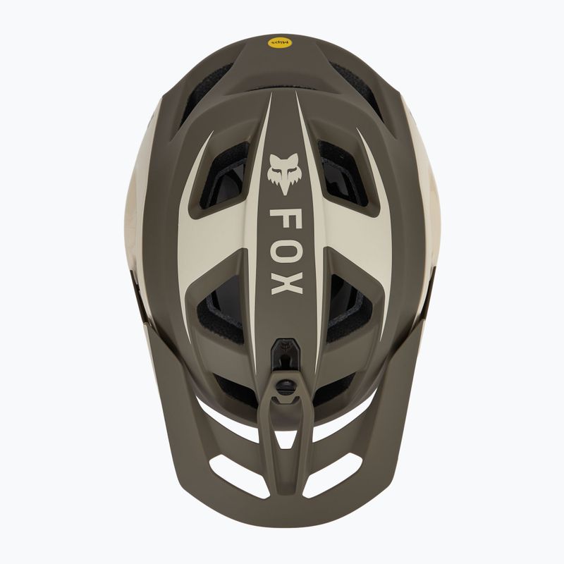 Kask rowerowy Fox Racing Speedframe Pro Defy cream 5