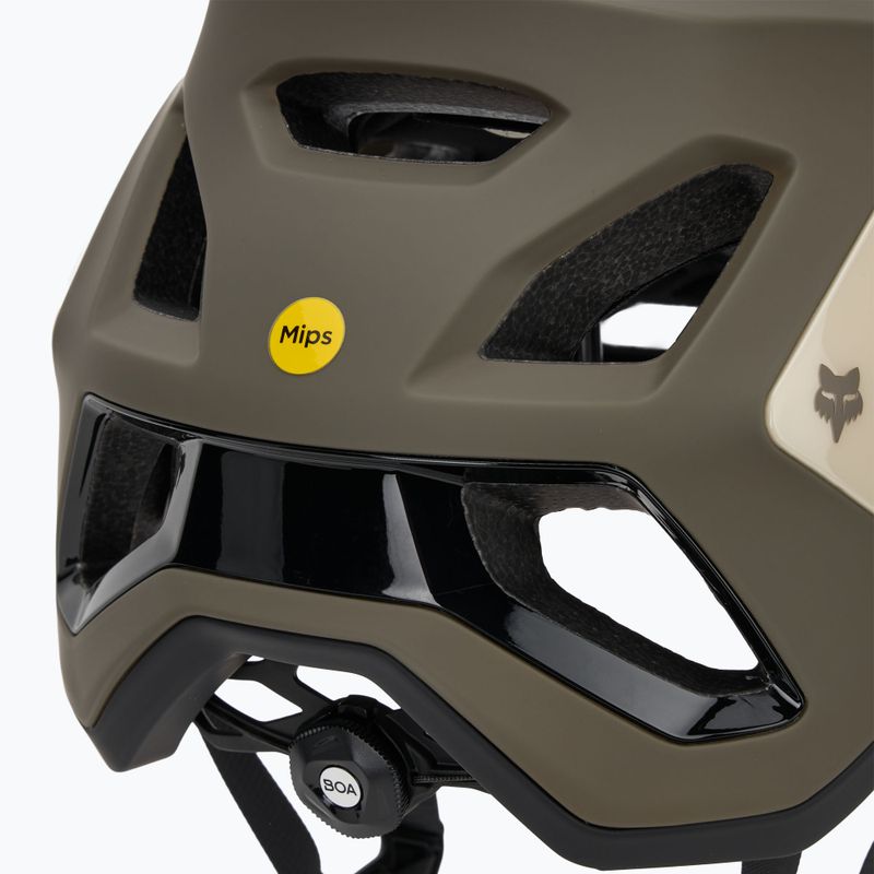 Kask rowerowy Fox Racing Speedframe Pro Defy cream 8