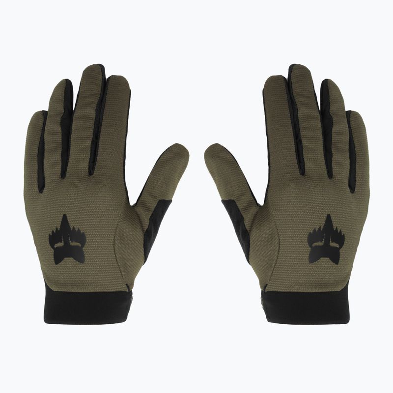 Rękawiczki rowerowe męskie Fox Racing Ranger military 2