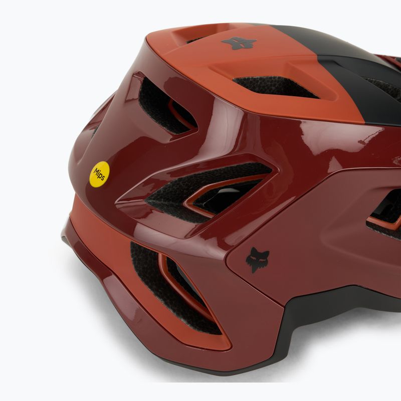 Kask rowerowy Fox Racing Speedframe RS Paranoid rust 7