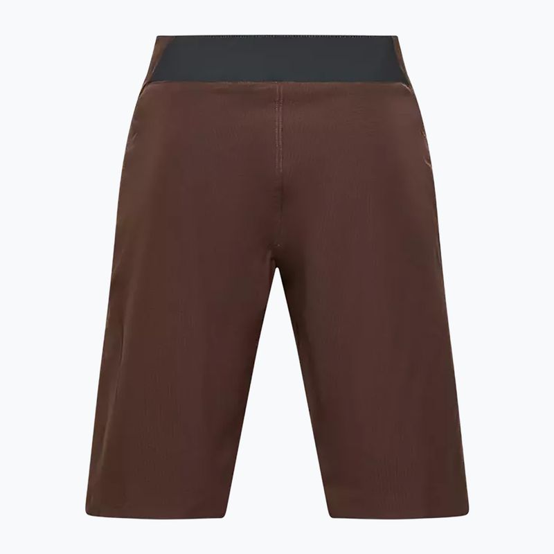 Spodenki rowerowe męskie Fox Racing Flexair Ascent cocoa brown 2