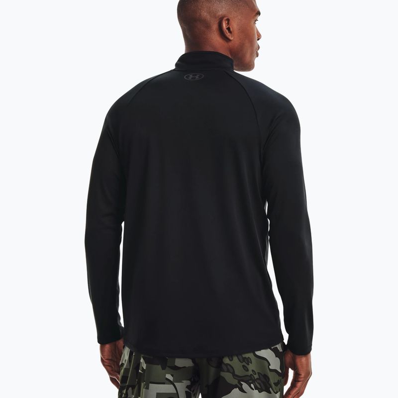 Bluza męska Under Armour Tech 2.0 1/2 Zip black/charcoal 4