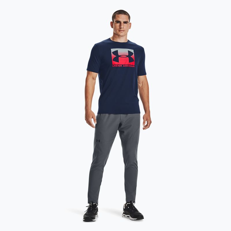 Koszulka męska Under Armour Boxed Sportstyle academy/red 2