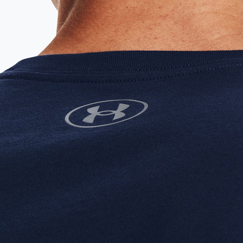 Koszulka męska Under Armour Boxed Sportstyle academy/red 4
