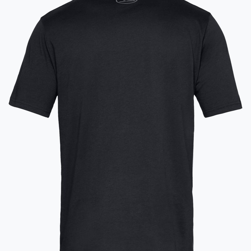 Koszulka męska Under Armour Big Logo black/graphite 2