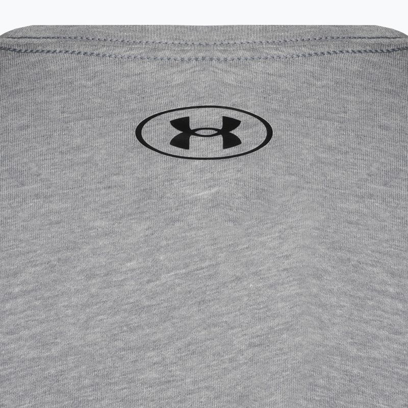 Koszulka męska Under Armour Sportstyle Left Chest steel light heather/black 7