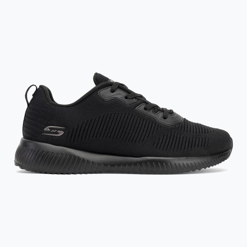 Buty damskie SKECHERS Bobs Sport Squad Tough Talk black 2