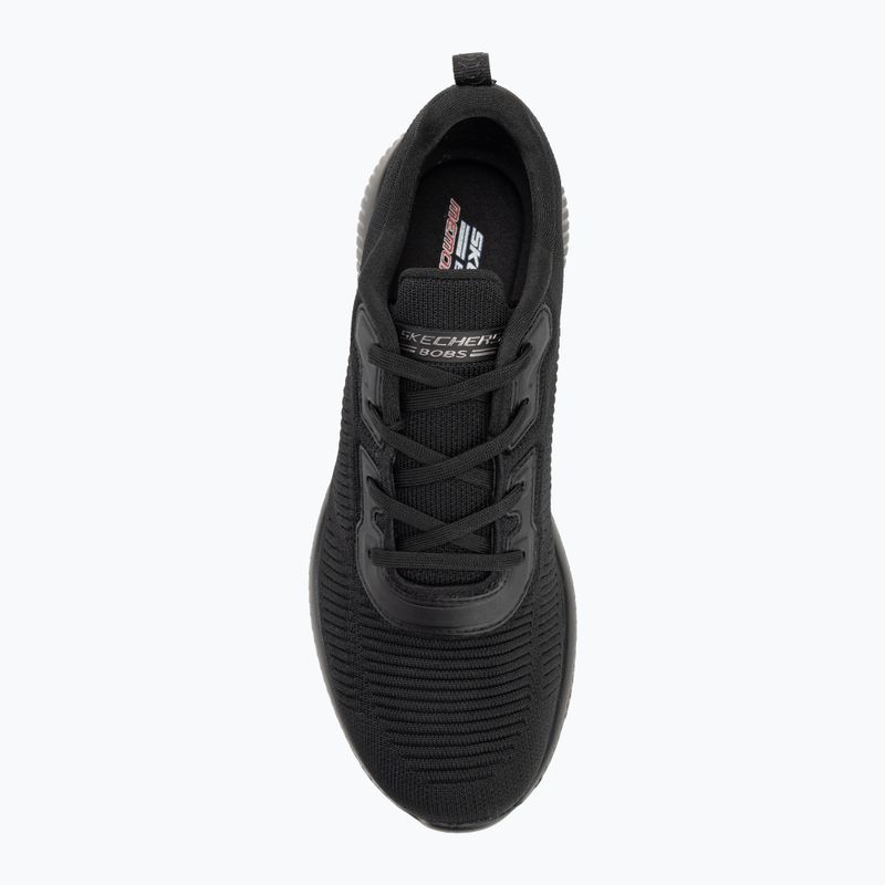 Buty damskie SKECHERS Bobs Sport Squad Tough Talk black 5