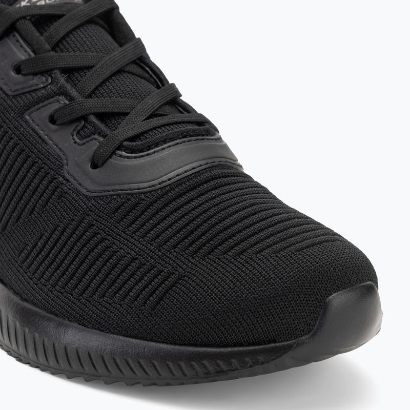 Buty damskie SKECHERS Bobs Sport Squad Tough Talk black 7