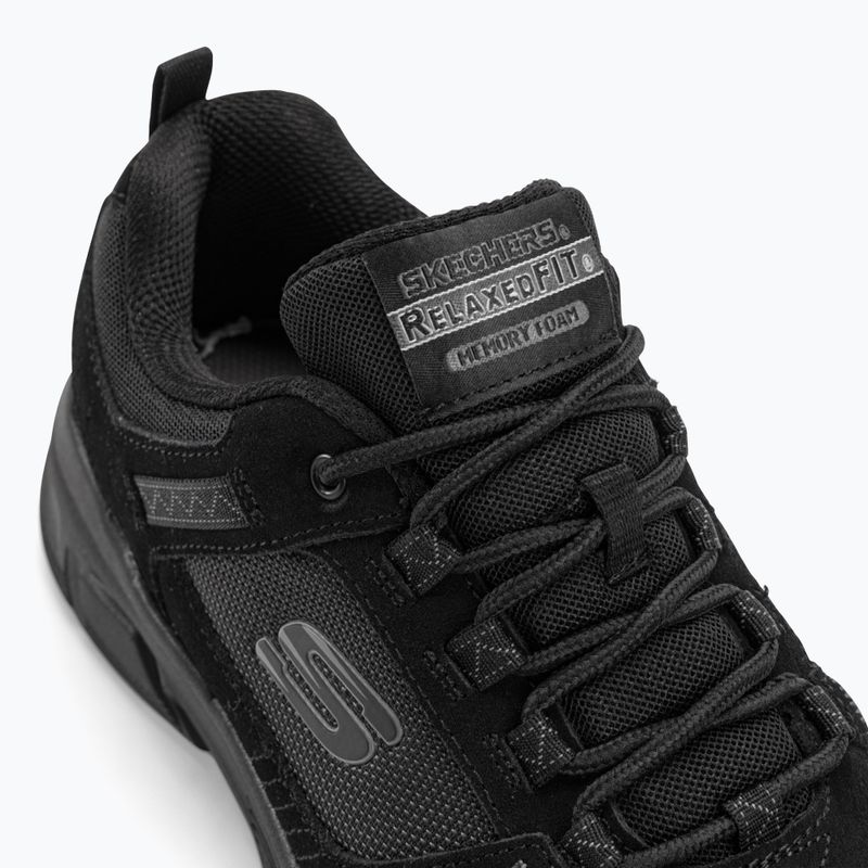 Buty męskie SKECHERS Oak Canyon black 8