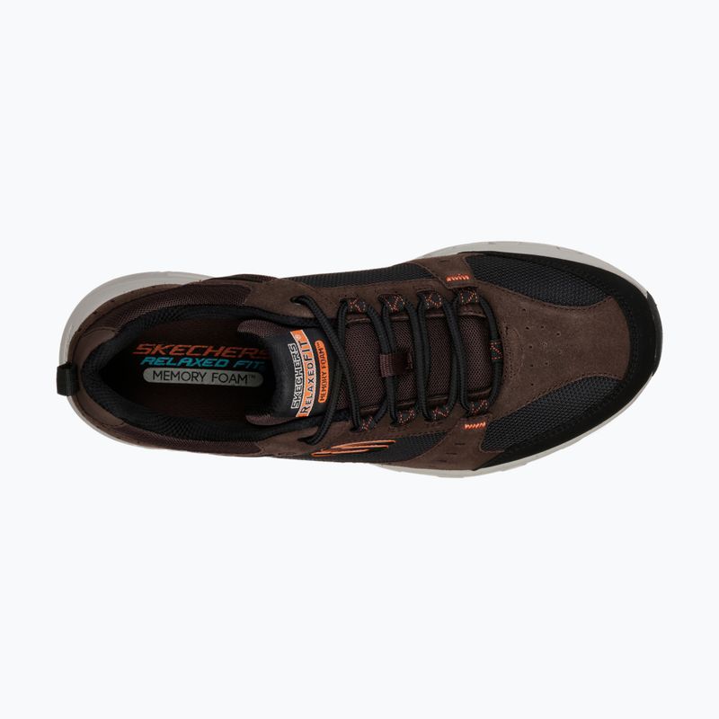 Buty męskie SKECHERS Oak Canyon chocolate/black 11