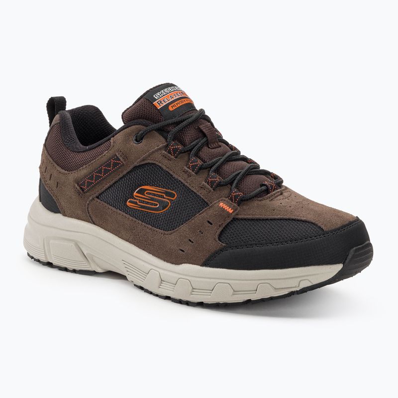 Buty męskie SKECHERS Oak Canyon chocolate/black