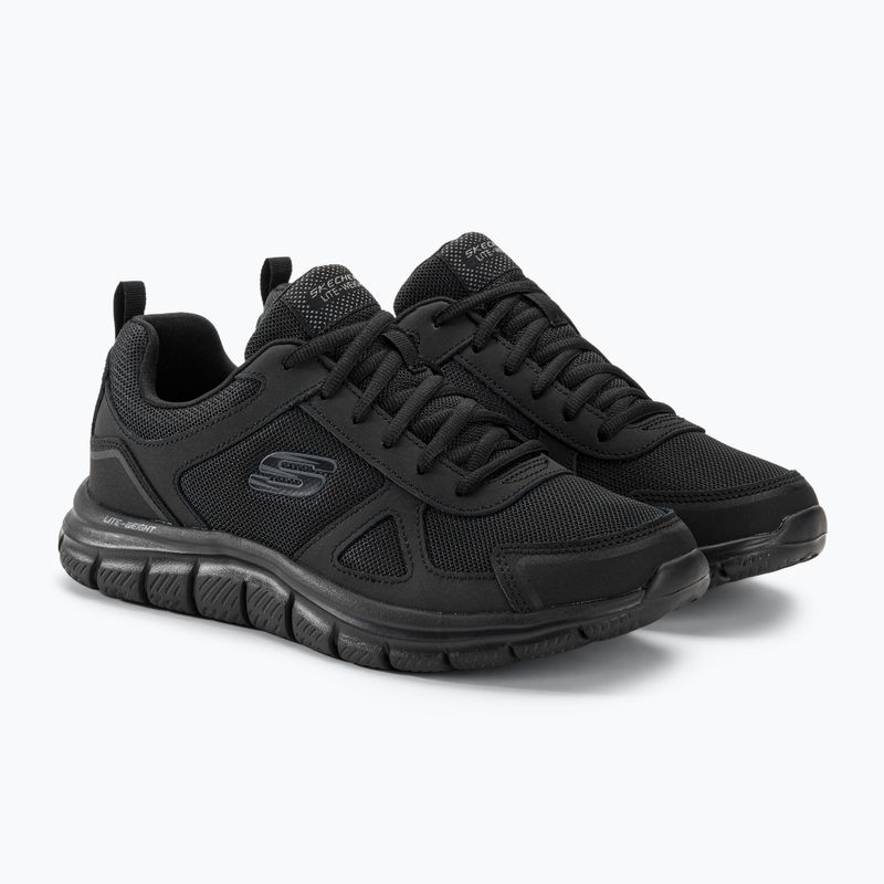 Buty męskie SKECHERS Track Scrolic black 4