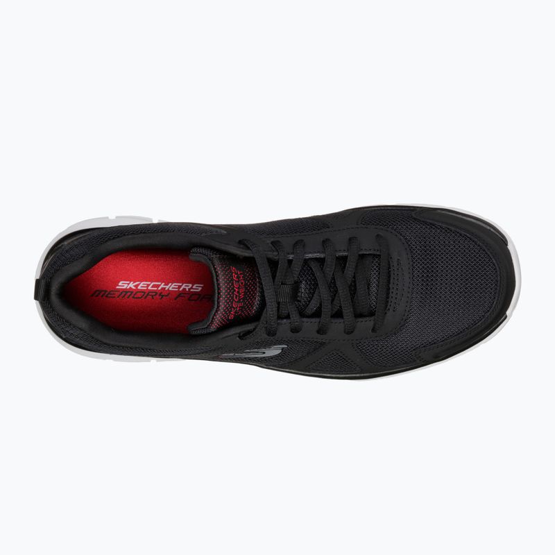 Buty męskie SKECHERS Track Scrolic black/red 15