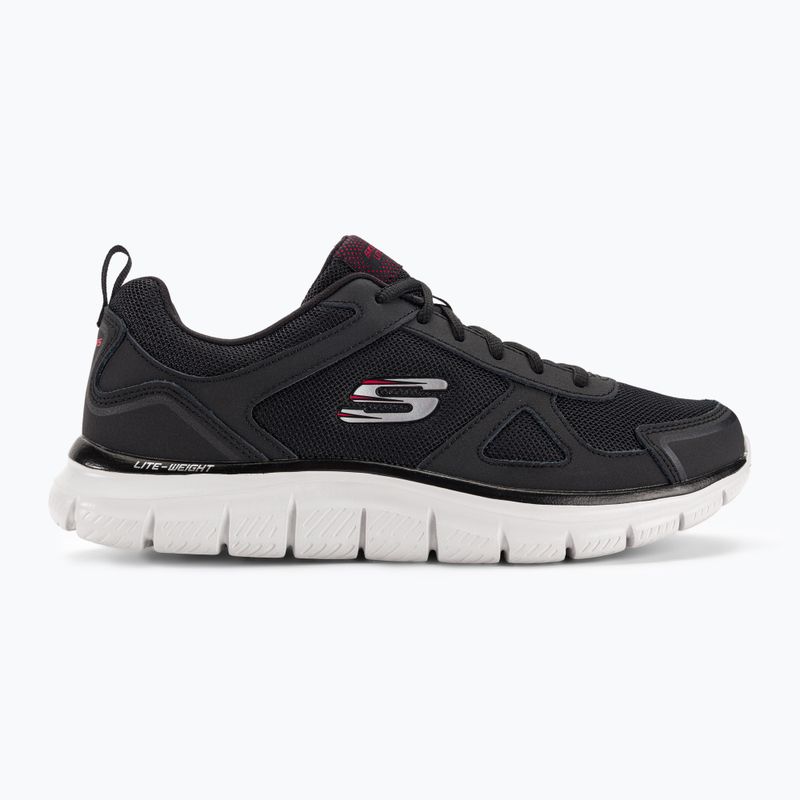 Buty męskie SKECHERS Track Scrolic black/red 2