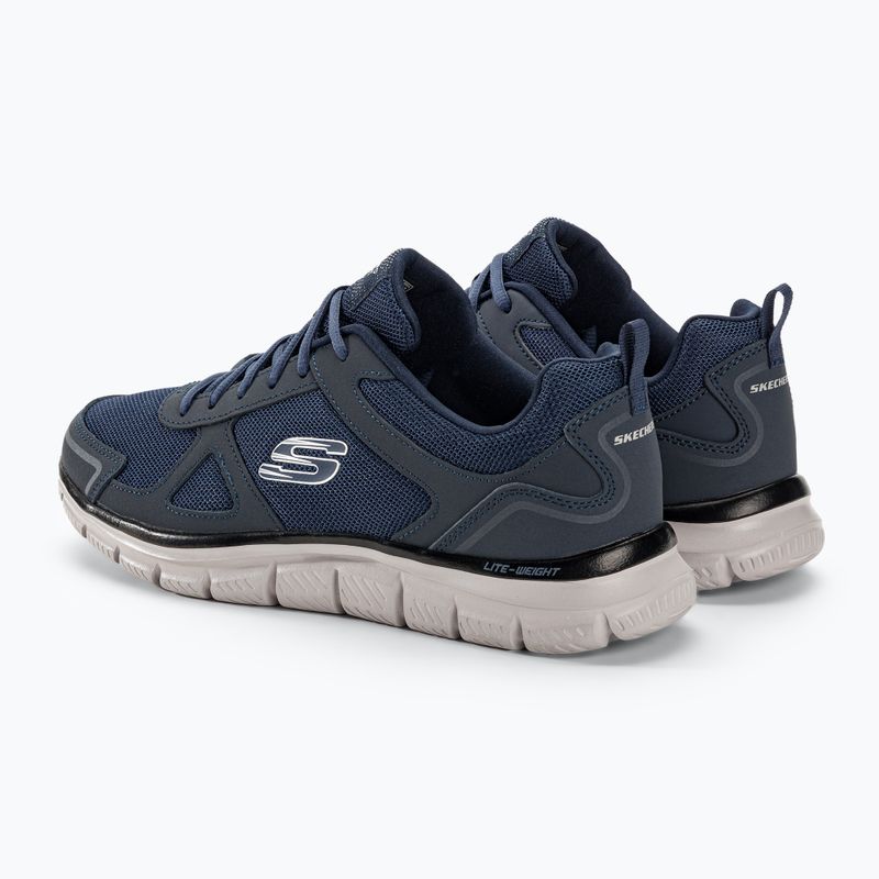 Buty męskie SKECHERS Track Scrolic navy 3