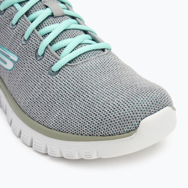 Buty damskie SKECHERS Graceful Twisted Fortune gray/mint 7