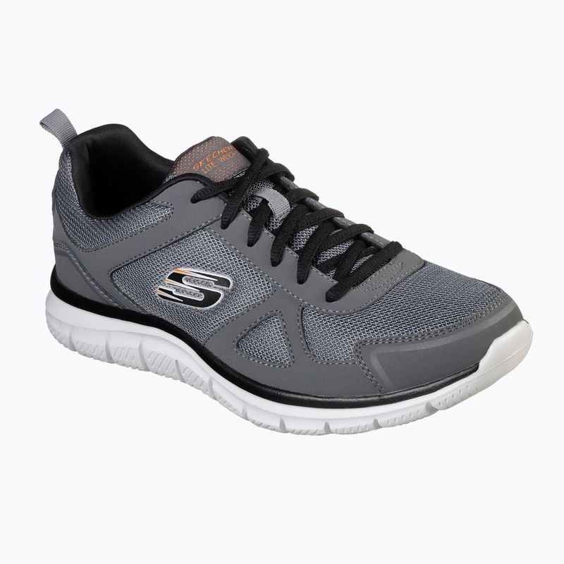 Buty męskie SKECHERS Track Scrolic charcoal/black 7