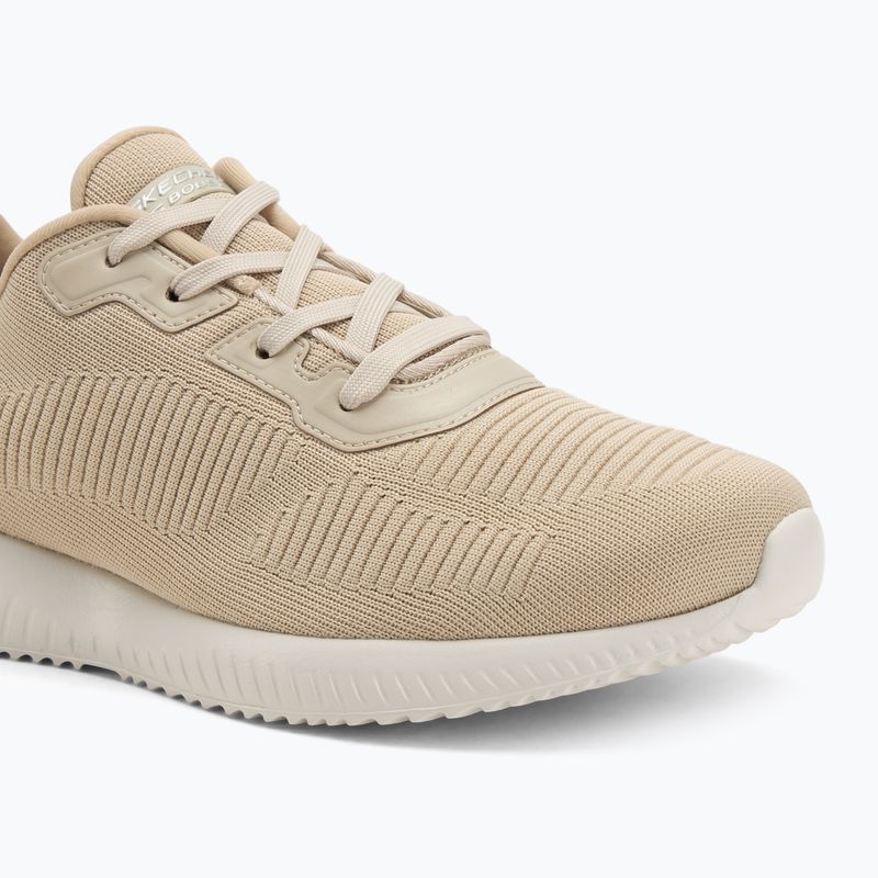 Buty damskie SKECHERS Bobs Sport Squad Tough Talk beige 7