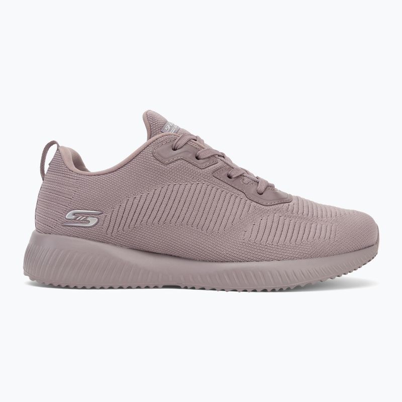 Buty damskie SKECHERS Bobs Sport Squad Tough Talk mauve 2