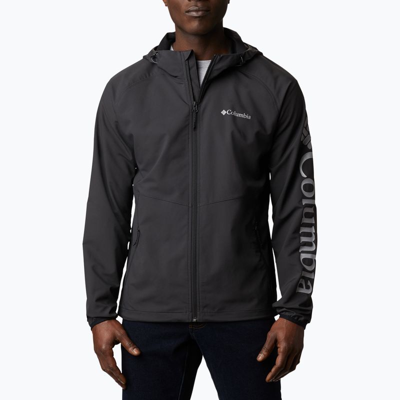 Kurtka softshell męska Columbia Panther Creek black