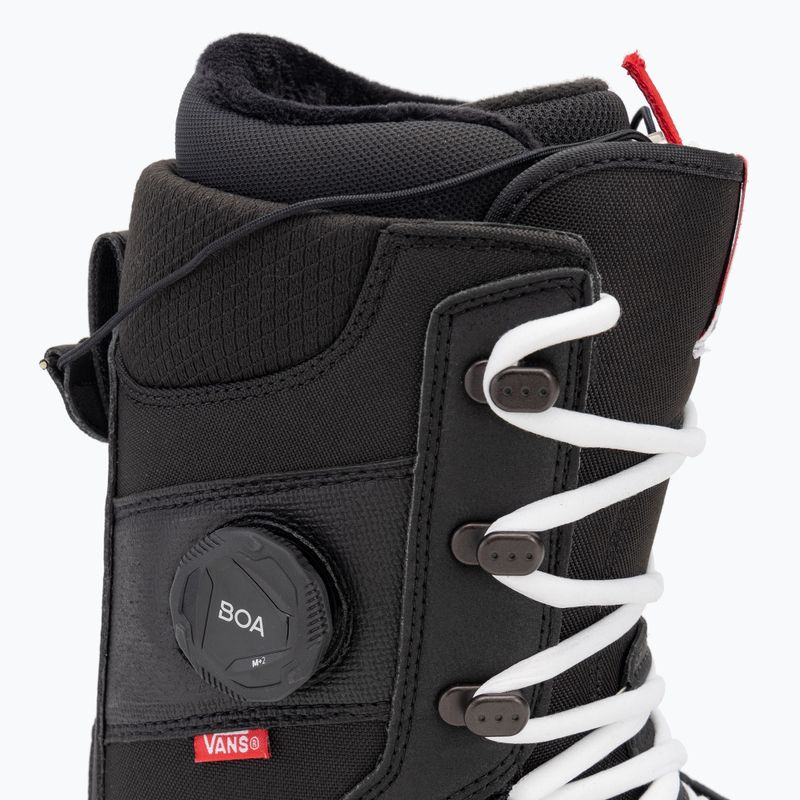 Buty snowboardowe męskie Vans Invado OG black/white 8