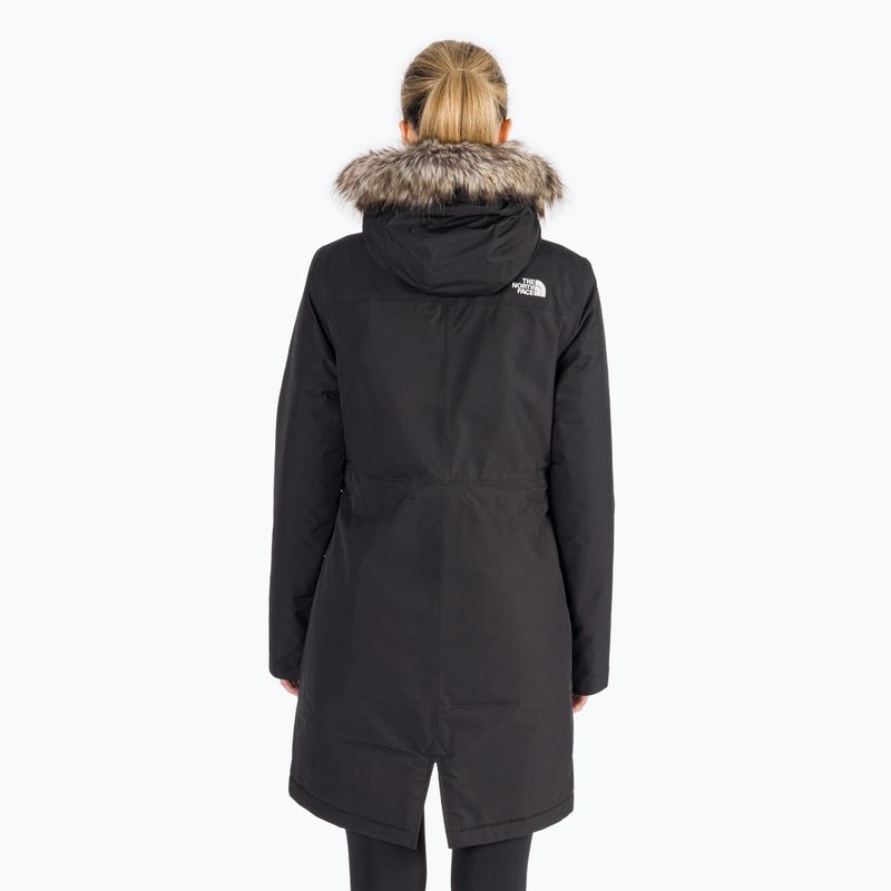 Płaszcz puchowy damski The North Face Zaneck Parka black 3