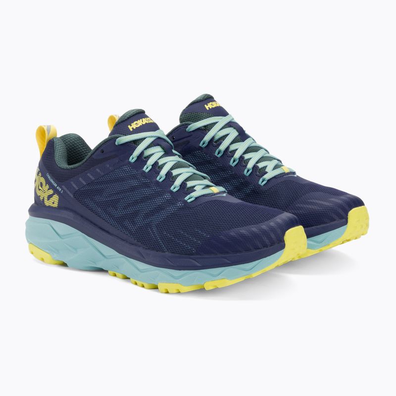 Buty do biegania damskie HOKA Challenger ATR 5 medieval blue/mallard green 4