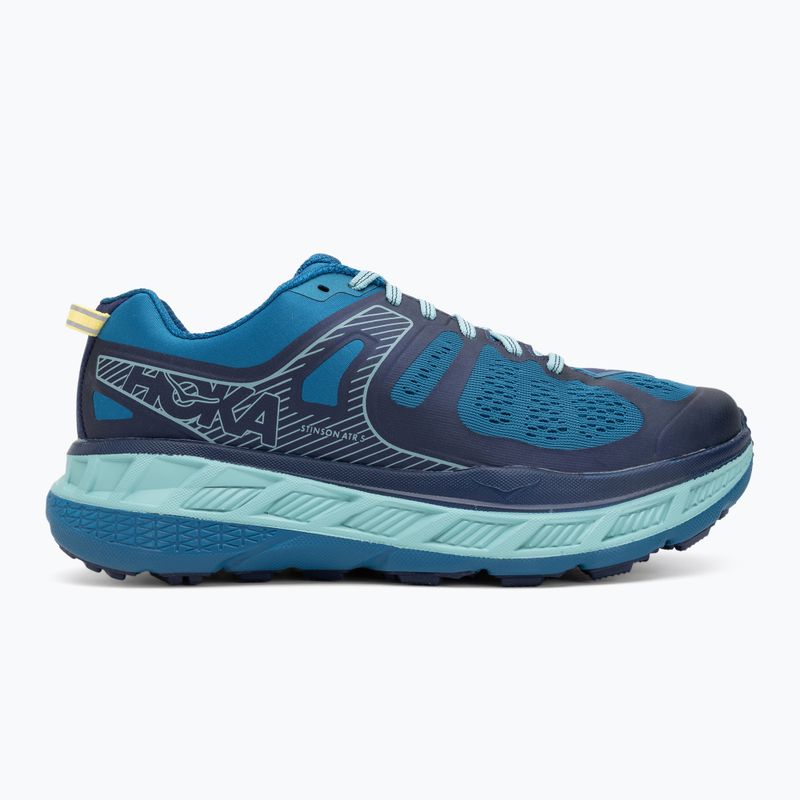 Buty do biegania damskie HOKA Stinson ATR 5 seaport/aqua haze 2