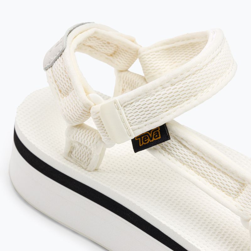 Sandały damskie Teva Flatform Universal Mesh Print bright white 8