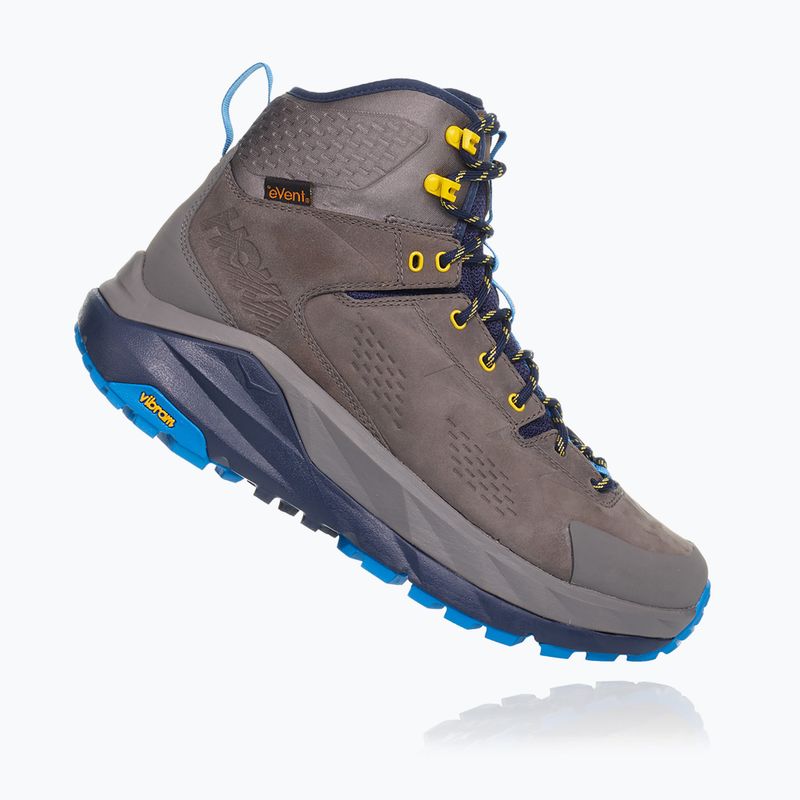 Buty trekkingowe męskie HOKA Sky Kaha charcoal grey/blue 2