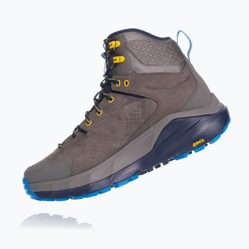 Buty trekkingowe męskie HOKA Sky Kaha charcoal grey/blue 3