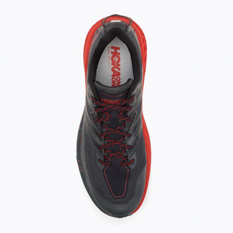 Buty do biegania HOKA Speedgoat 3 dark shadow/poppy red 5