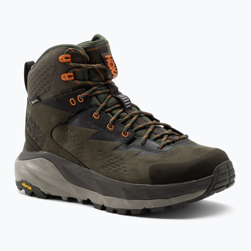 Buty trekkingowe męskie HOKA Kaha GTX black olive/green