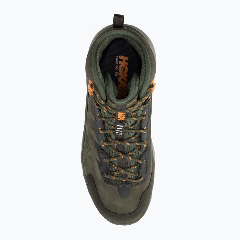 Buty trekkingowe męskie HOKA Kaha GTX black olive/green 6