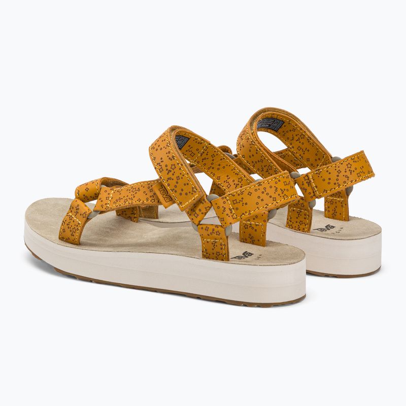 Sandały damskie Teva Midform Universal Star sunflower 3