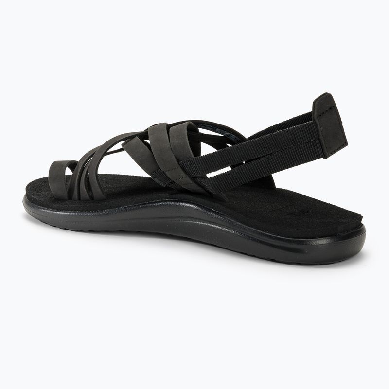 Sandały damskie Teva Voya Strappy Leather black 3