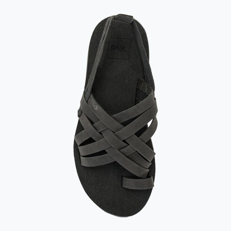 Sandały damskie Teva Voya Strappy Leather black 5
