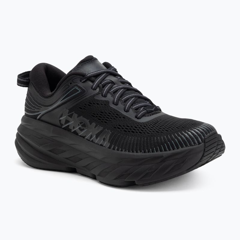 Buty do biegania damskie HOKA Bondi 7 black/black