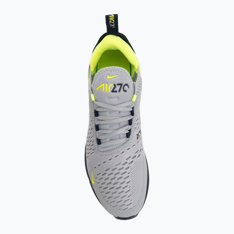 Buty męskie Nike Air Max 270 wolf grey/obsidian/volt 5