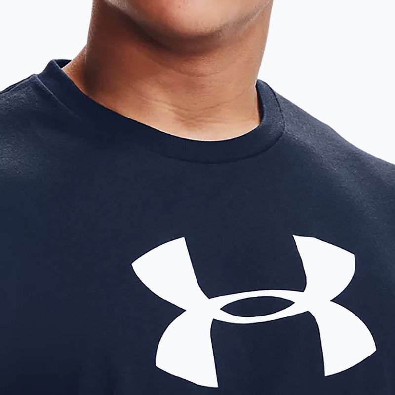 Koszulka męska Under Armour Sportstyle Logo academy/white 6